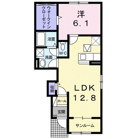 エベントⅢの物件間取画像